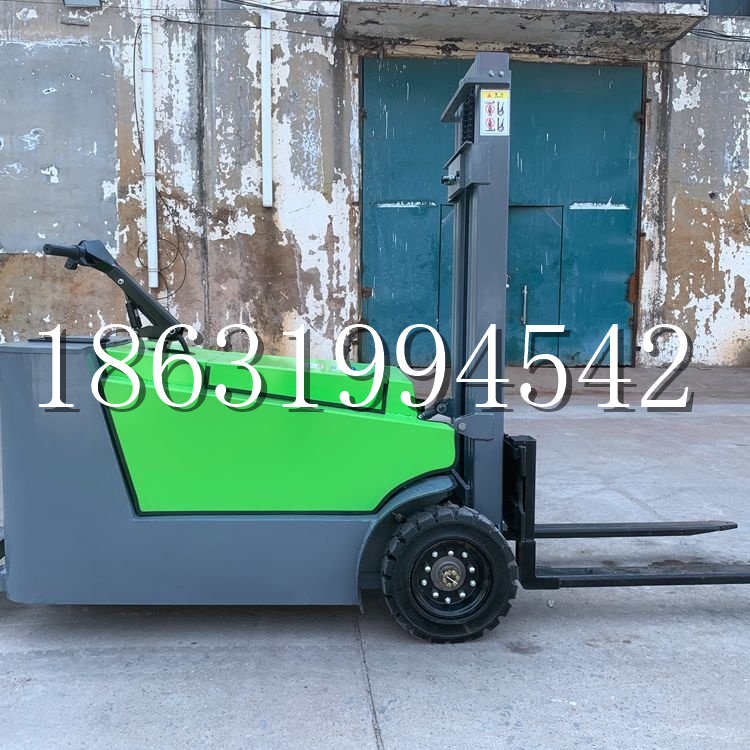 锦屏县小型电动叉车1吨2吨步行站驾式电瓶堆高充电装卸车液压升降车铲车
