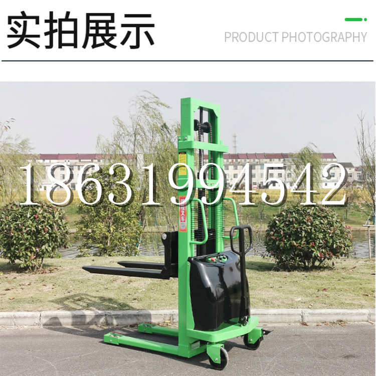 锦屏县电动叉车堆高车液压铲车电瓶1吨2吨站驾步行式小型全自动叉车